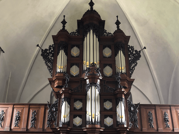 Het Schnitger-orgel in Uithuizen