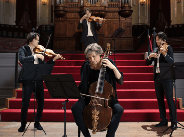Canon a 4 Quaerendo invenietis uit Musikalisches Opfer